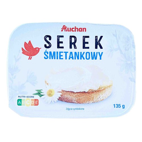 Serek śmietankowy Auchan 135 g