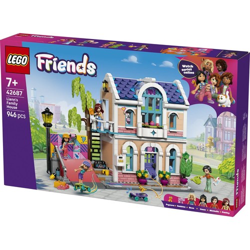 Zestaw konstrukcyjny Friends Dom rodzinny Liann 42687 LEGO 1 sztuka