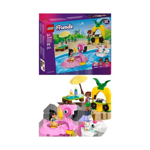 Friends Impreza na basenie z jednorożcem i flamingiem 42658 LEGO 1 sztuka