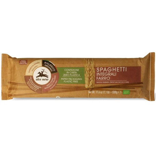 BIO Makaron spaghetti  ALCE NERO 500 g