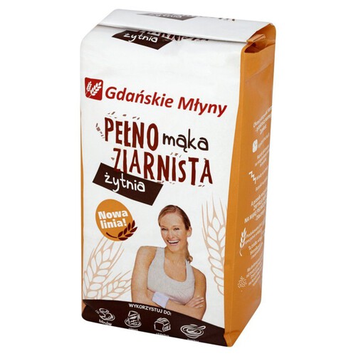 Mąka żytnia pełnoziarnista Gdańskie Młyny 1 kg