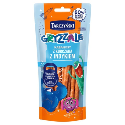 Gryzzale kabanosy z kurczaka Tarczyński 90 g