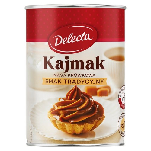 Masa krówkowa o smaku tradycyjnym - kajmak Delecta 400 g