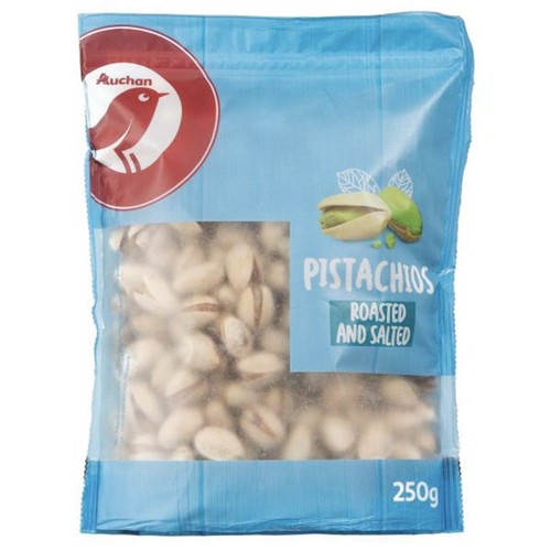 Pistacje prażone solone Auchan 250 g