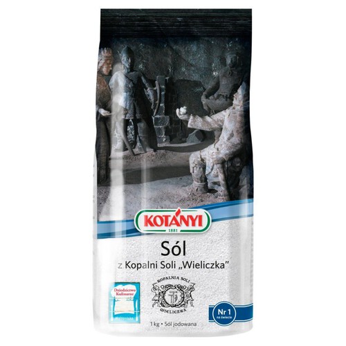 Sól jodowana Kotányi 1 kg