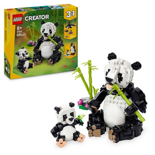 Creator 3 w 1 Dzikie zwierzęta: rodzina pand 31165 LEGO 1 sztuka