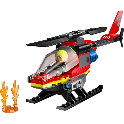 City Strażacki helikopter ratunkowy 60411 LEGO 1 sztuka