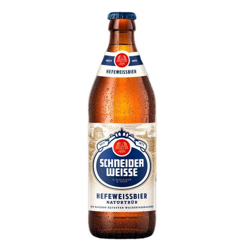 Piwo niemieckie pszeniczne Helle Hefeweizen alk. 5,2% obj. Schneider Weisse  500 ml