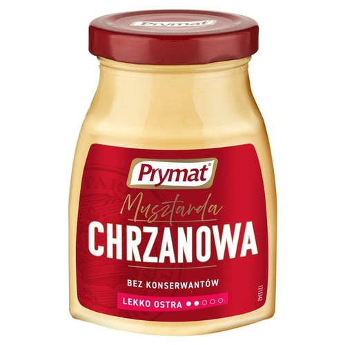 Musztarda chrzanowa Prymat 185 g