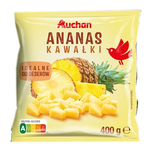 Ananas kawałki Auchan 400 g