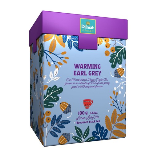 Herbata liściasta Earl Grey Warming Dilmah 100 g