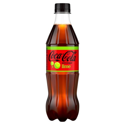 Napój gazowany o smaku cola i limonkowym  Coca-Cola 0,5 l