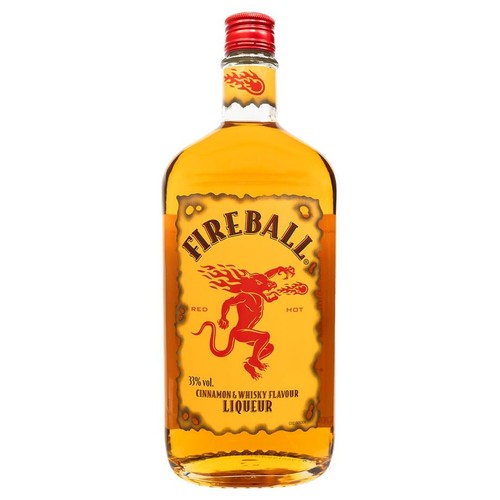 Whiskey kanadyjska Cinnamon Liqeur alk. 33,05 obj. Fireball 1 l