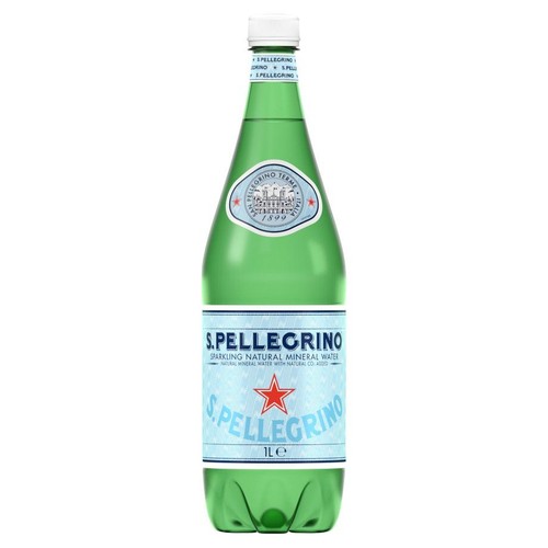 Naturalna woda mineralna gazowana S.Pellegrino 1 l