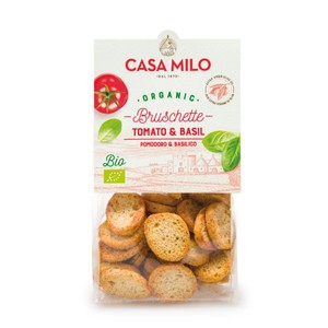 BIO Bruschetta pomidory z bazylią  Casa Milo 120 g