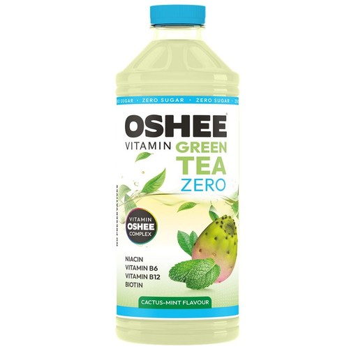 Napój witaminowy Vitamin Green Tea Zero Cukru o smaku kaktusa i mięty Oshee 1,1 l