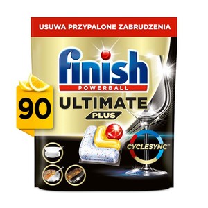 Kapsułki do zmywarki Ultimate Plus lemon    Finish 90 kapsułek