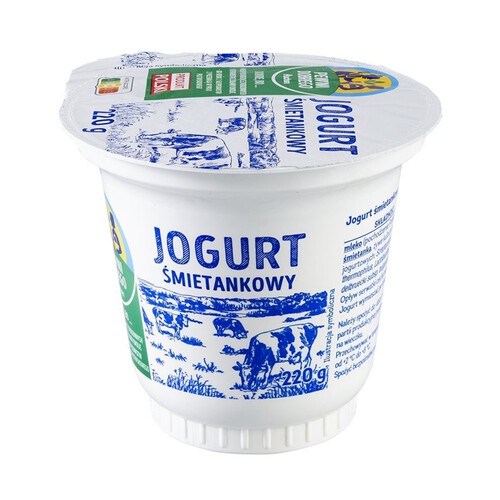 Jogurt śmietankowy Pewni Dobrego 220 g