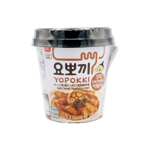 Kluski ryżowe z czosnkiem Teriyaki Yopokki 120 g