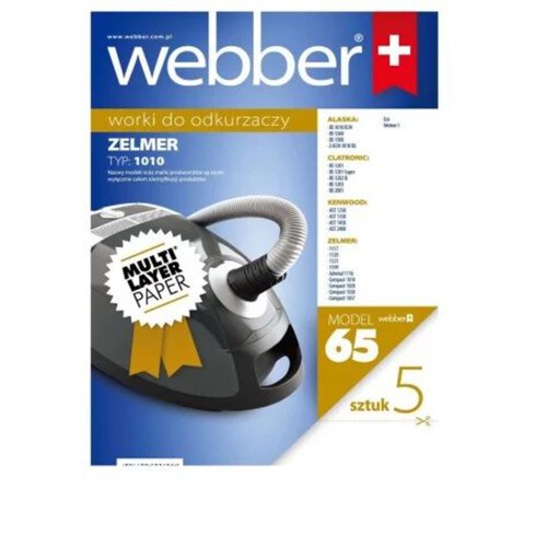 Worki do odkurzacza  1010  Webber 5 sztuk