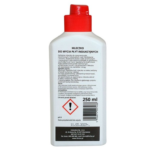 Czysta płyta indukcyjna OH! 250 ml