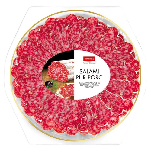 Salami wieprzowe Pur Porcz pleśnią Marten 80 g