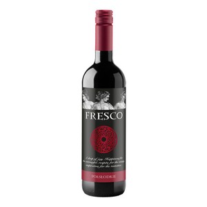 Wino polskie czerwone półsłodkie Rosso alk. 10,0% obj. Fresco 750 ml