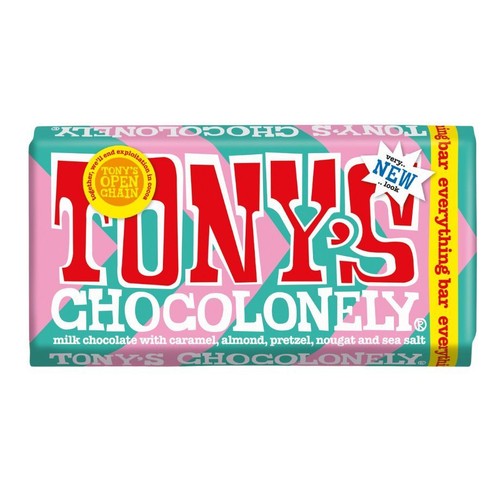 Czekolada mleczna Almond Prezel Tony's Chocolonely 180 g