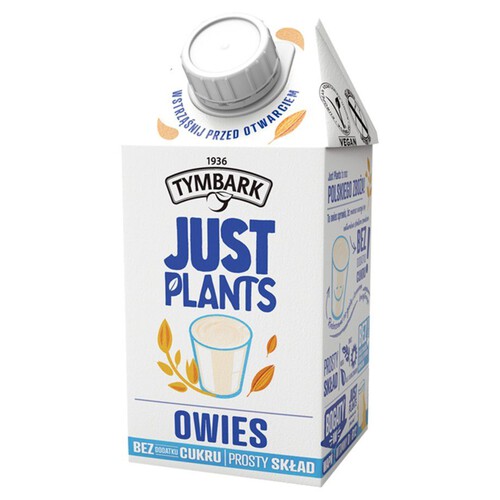 Just Planst napój owsiany  Tymbark 500 ml