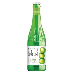 Cydr klasyczny alk.4.5% Cydr Lubelski 400 ml