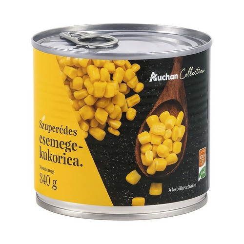 Kukurydza super słodka Auchan Collection  340 g