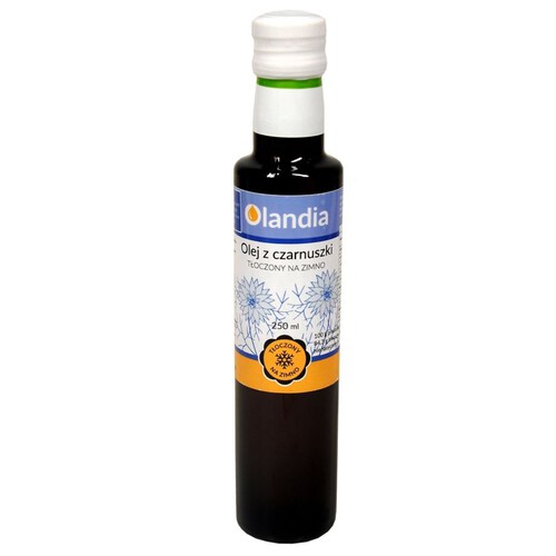 Olej z czarnuszki tłoczony na zimno Olandia 250 ml