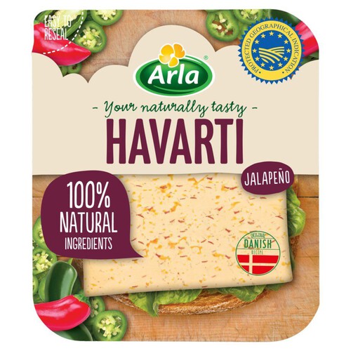 Ser Havarti jalapeno Arla 150 g