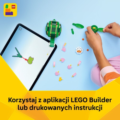 Creator 3 w 1 Żółw i kwiat lilii wodnej dla dzieci 31377 LEGO  1 sztuka