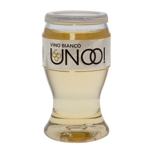 Vino Bianco białe półwytrawne alk.12% obj. UNOO! 187 ml