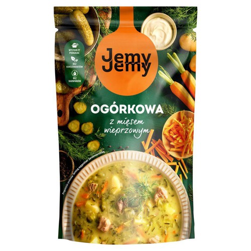 Ogórkowa z mięsem wieprzowym JemyJemy 450 g