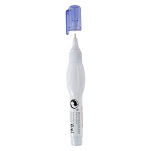 Korektor biurowy w długopisie 8 ml Auchan 3 sztuki
