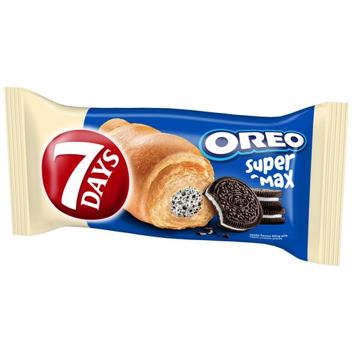 Croissant Super Max o smaku oreo 7 Days 98 g