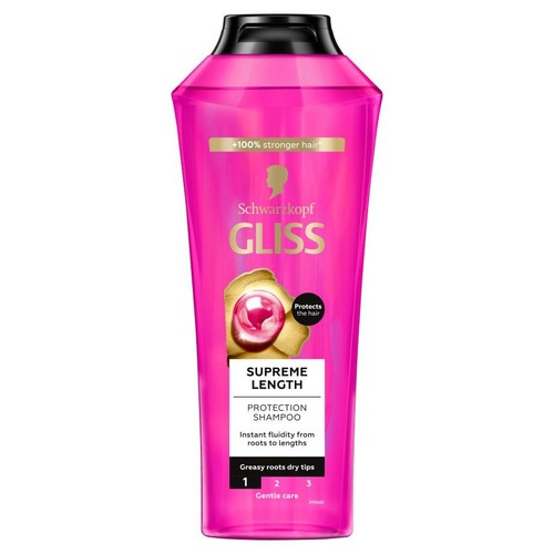Szampon do włosów Supreme Lenght   Gliss 400 ml