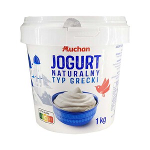Jogurt naturalny typu greckiego                  Auchan 1 kg