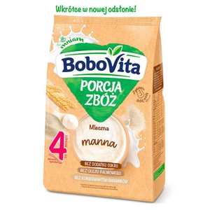 Kaszka mleczna manna po 4. miesiącu BoboVita 210 g