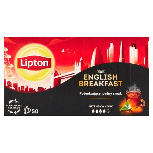 Herbata english breakfast  Lipton 50 x 2 g