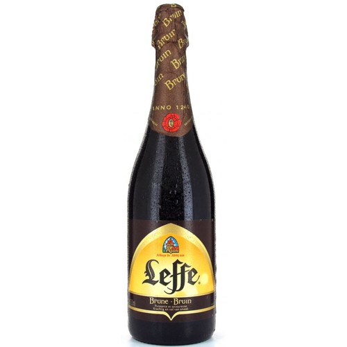 Piwo belgijskie ciemne Brune alk. 6,5% obj. Leffe 750 ml