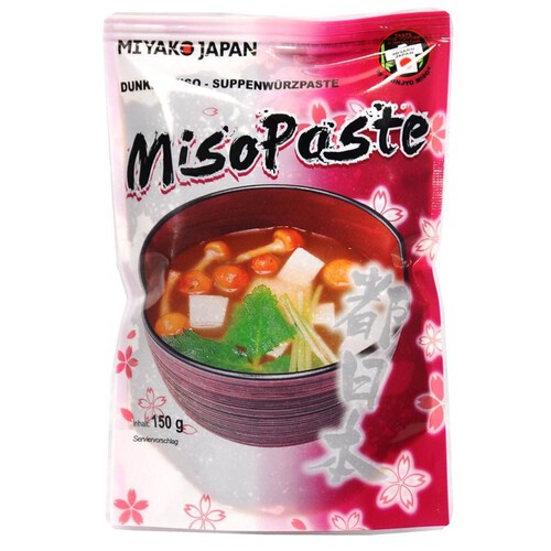 Ciemna pasta do japońskiej zupy miso Miyako Japan 150 g