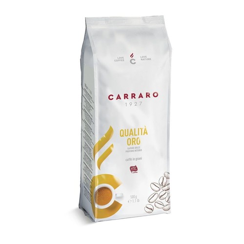Kawa ziarnista Qualita Oro   CARRARO 500 g