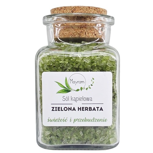 Sól kąpielowa Zielona herbata Mayram 170 g