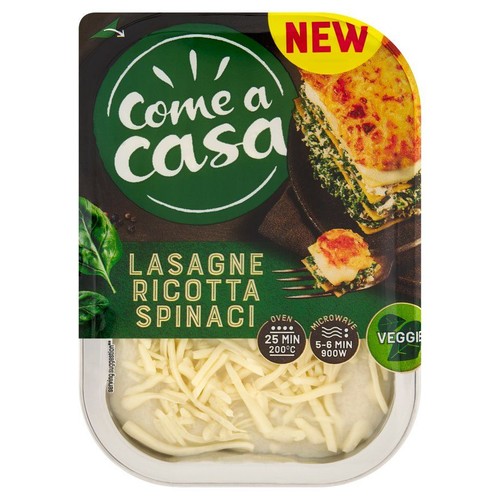 Lasagne z serem ricotta i szpinakiem Come a casa 400 g