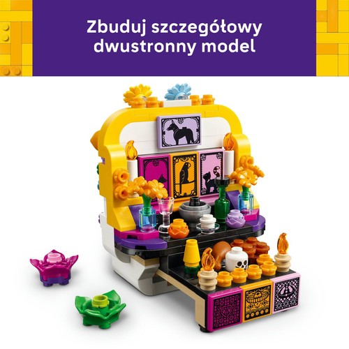 Ozdoba z czaszką LEGO® Ołtarz dla zmarłych Día De Los Muertos 40811 LEGO 1 sztuka