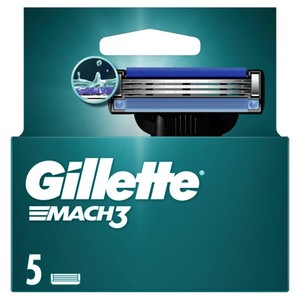 Wkłady do maszynki Mach3   Gillette 5 sztuk