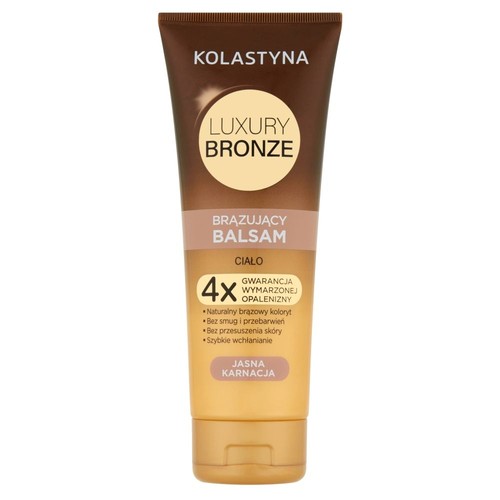 Luxury Bronze Balsam brązujący do ciała jasna karnacja Kolastyna 200 ml